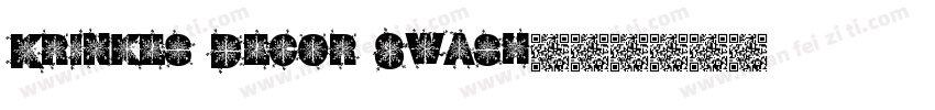 Krinkes Decor Swash字体转换